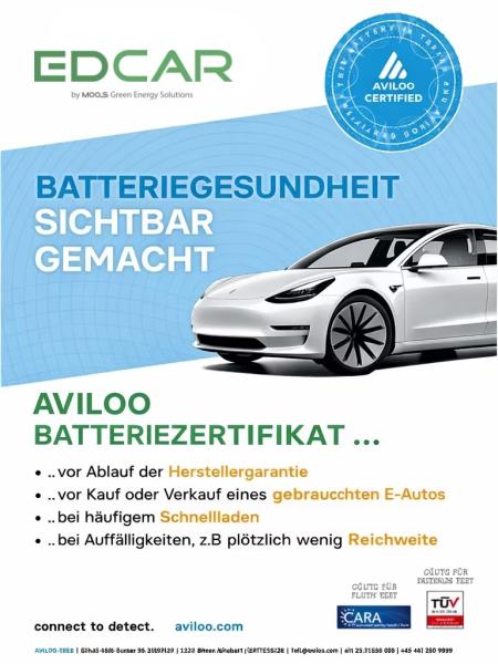AVILOO FLASH Test  -  SOH HV Batterie Akku auslesen prüfen inkl. Zertifikat